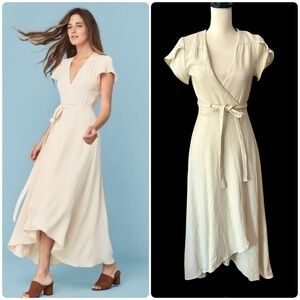 Christy Dawn Cream Midi Dress